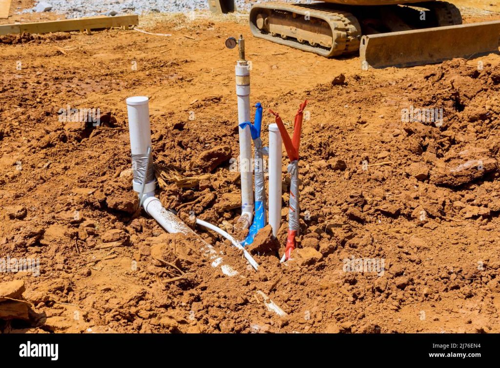 Can I Lay Residential Plumbing Supply Lines On The Ground