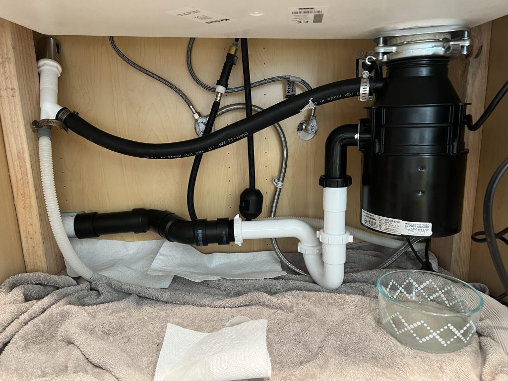 Single Kitchen Sink With Garbage Disposal Plumbing Diagram