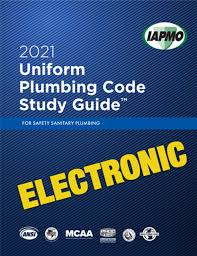 2021 Uniform Plumbing Code Illustrated Training Manual With Tabs