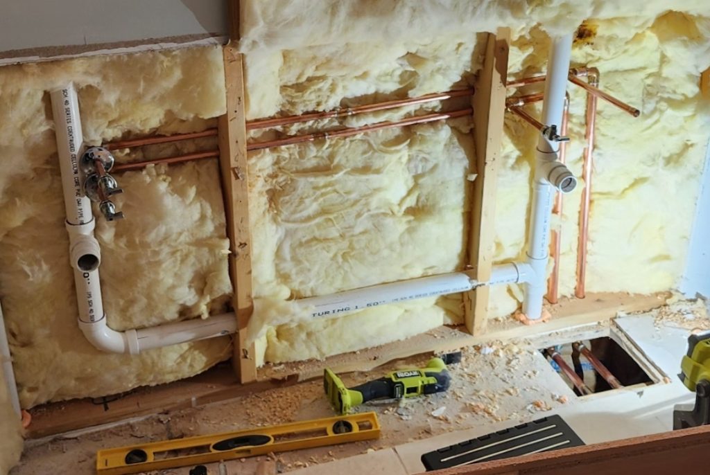 Can You Put Plumbing On An Exterior Wall