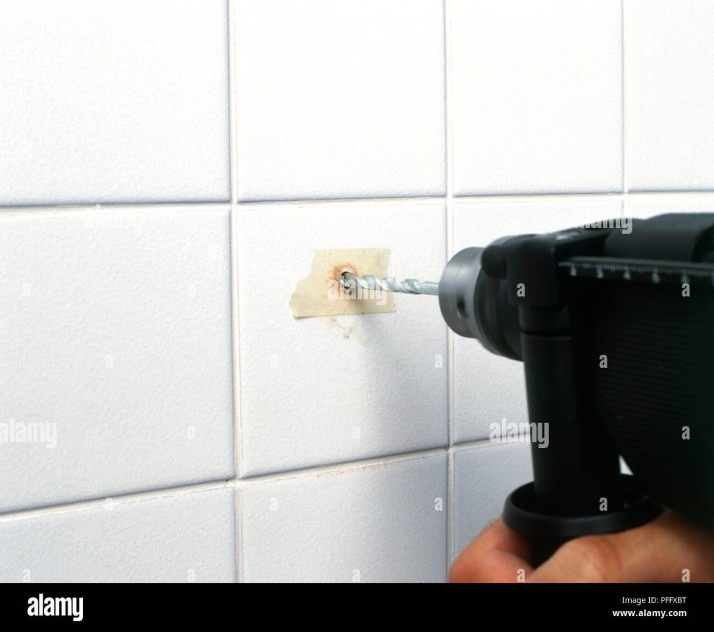 How To Drill A Hole In Ceramic Tile For Plumbing