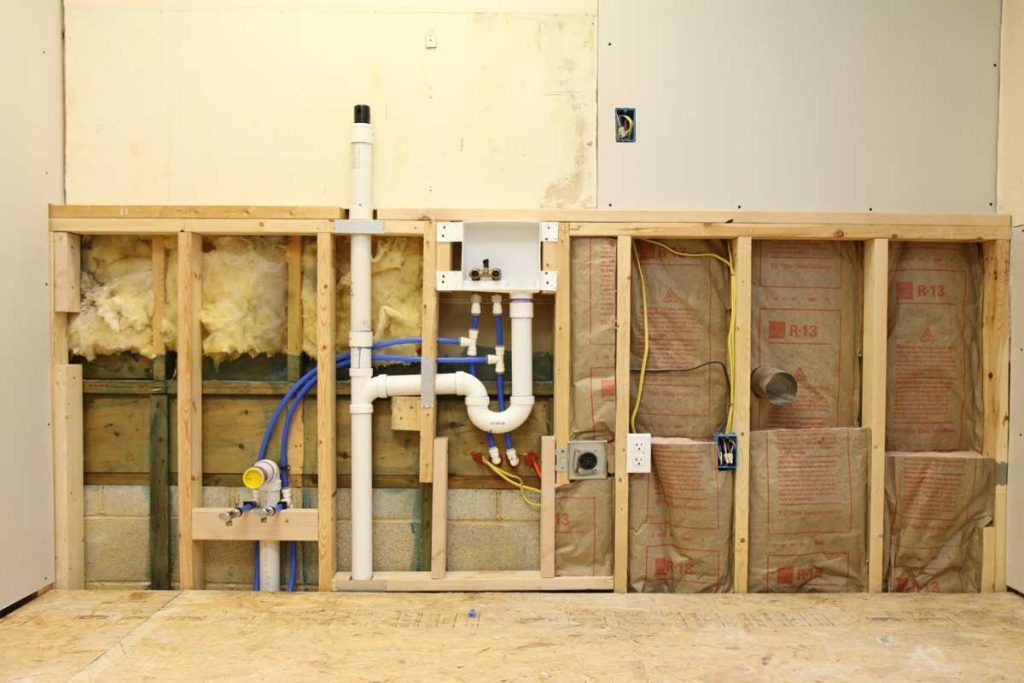 How To Install Plumbing For A Stackable Washer And Dryer