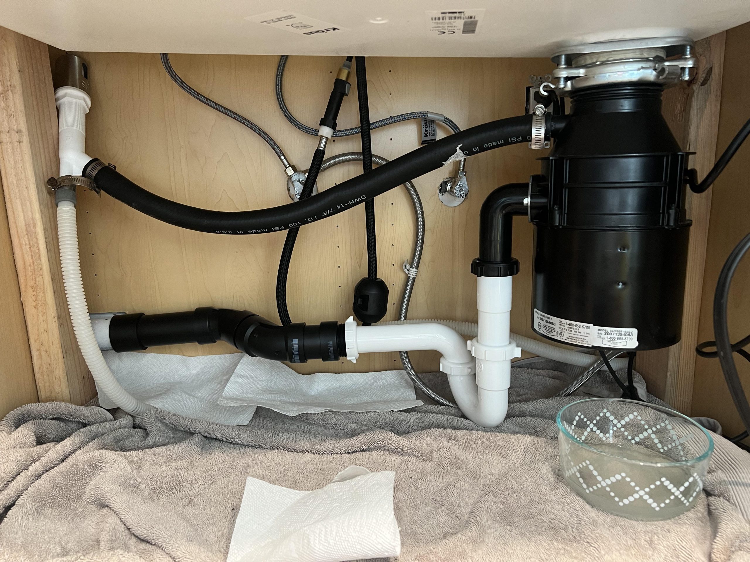 How To Plumb Single Drain Sink With Garbage Disposal