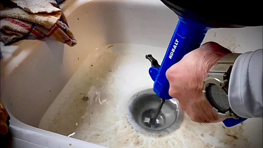 How To Use A Plumbing Snake On A Kitchen Sink