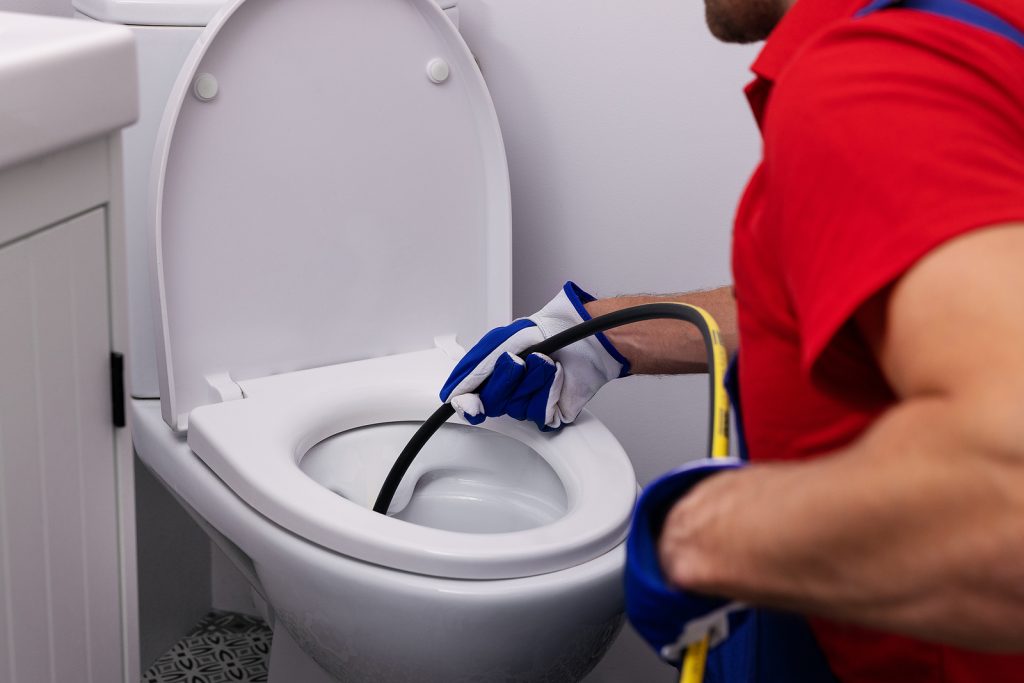How To Use A Plumbing Snake To Unclog A Toilet
