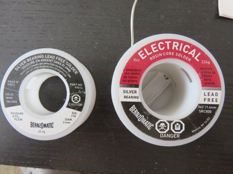 Is Plumbing Solder The Same As Electrical Solder