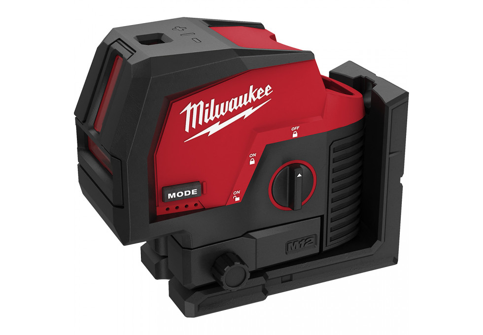 Milwaukee M12 Green Cross Line & Plumb Points Laser Review