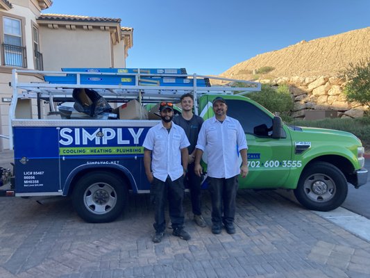 Simply Air Conditioning Heating & Plumbing Las Vegas Reviews