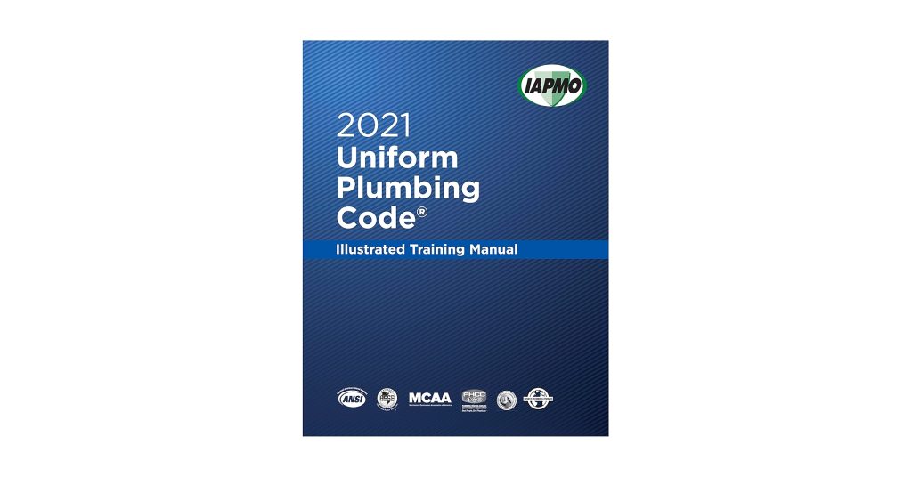 2021 Uniform Plumbing Code Illustrated Training Manual Pdf