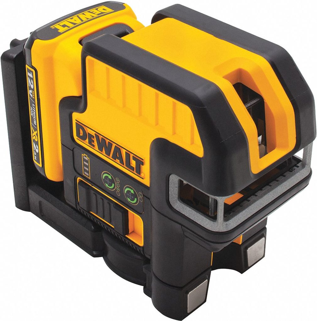 Dewalt Laser Level Cross Line And Plumb Dot