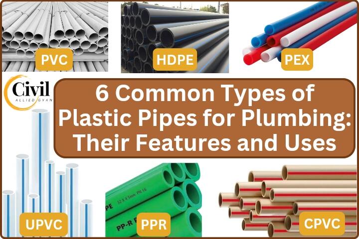 Different Types of Plastic Pipes Used in Plumbing