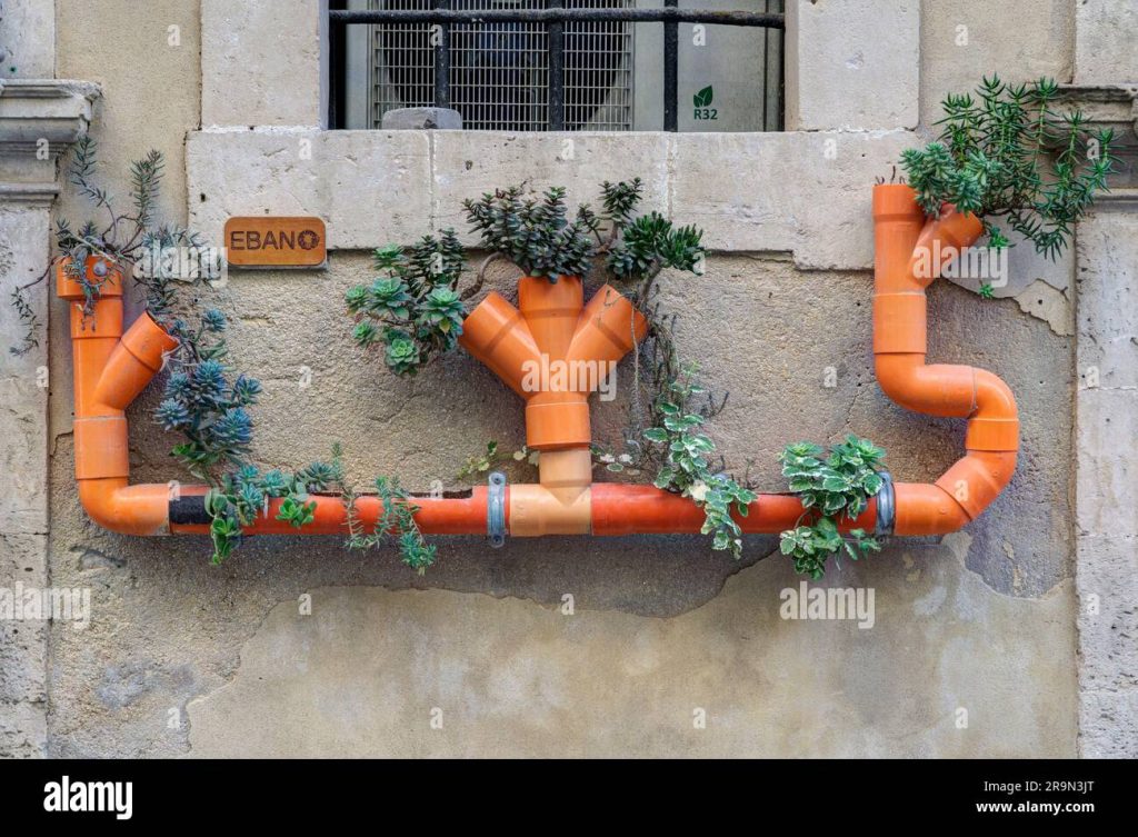 Exposed Pipes How To Hide Exterior Plumbing Pipes