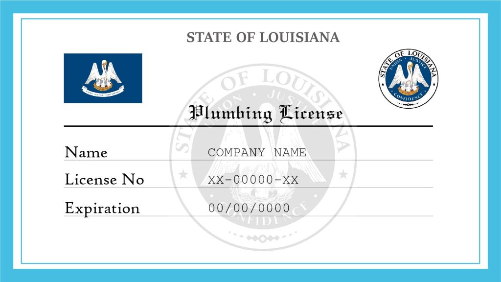 How To Become A Licensed Plumber In Louisiana