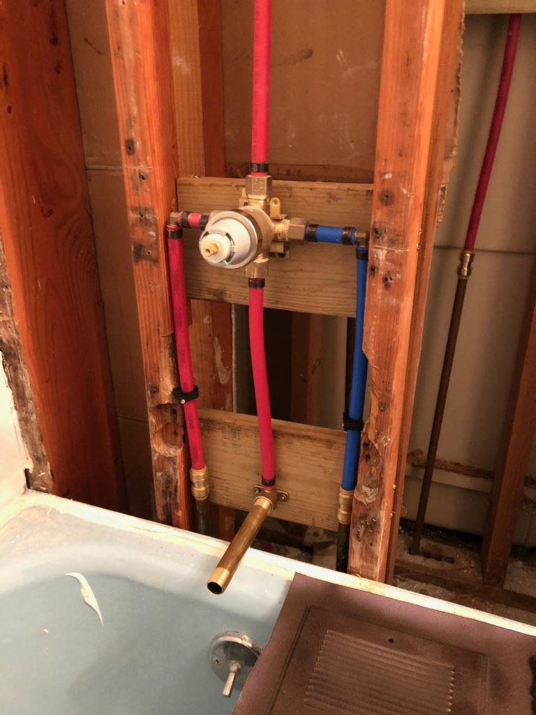 How To Plumb A Shower Head With Pex