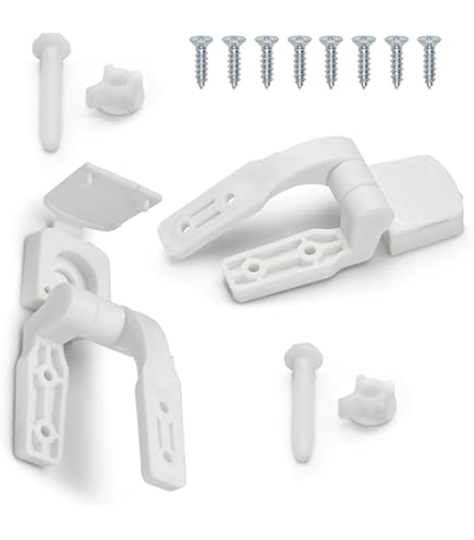 Master Plumber 479 56 White Toilet Seat Hinge Replacement Parts