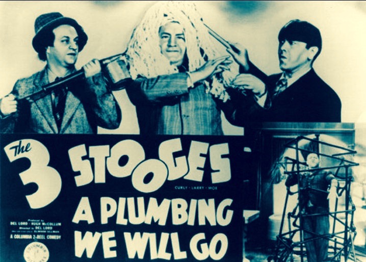 The Three Stooges A Plumbing We Will Go in Color – Restored & Remastered!