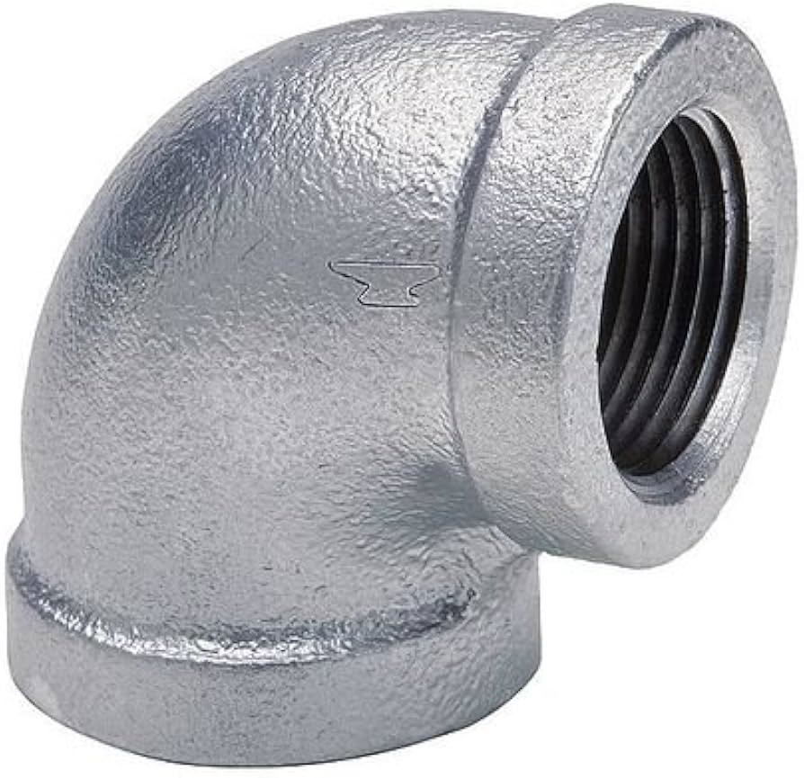 1 1 2 Inch Galvanized 90 Degree Elbow American Plumbing