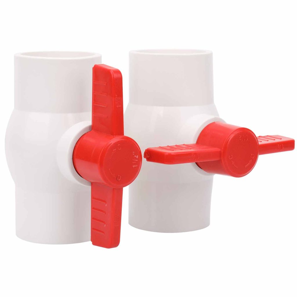 1-1 2 Inch Pvc Shut Off Valves For Pool Plumbing