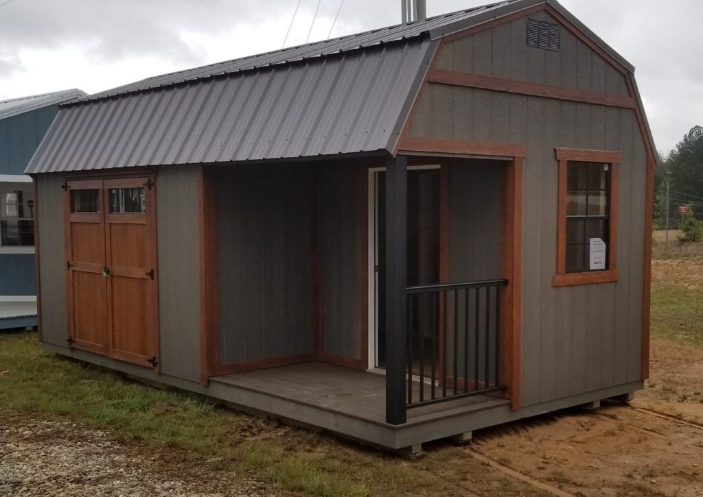 10X20 Lofted Cabin With Electrical And Plumbing Package Texas Prices