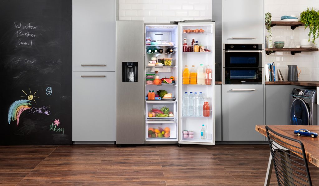 2019 Plumbed In Refrigerator With Through-The-Door Ice And Water Dispensers