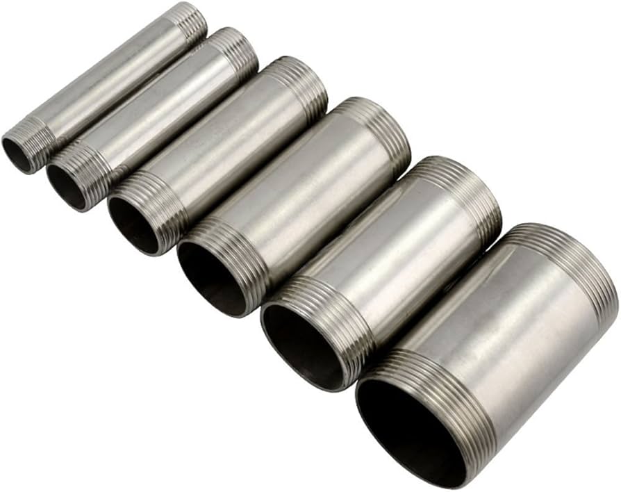 3 Inch By 2 Inch Steel Plumbing Nipple Epoxy Coated