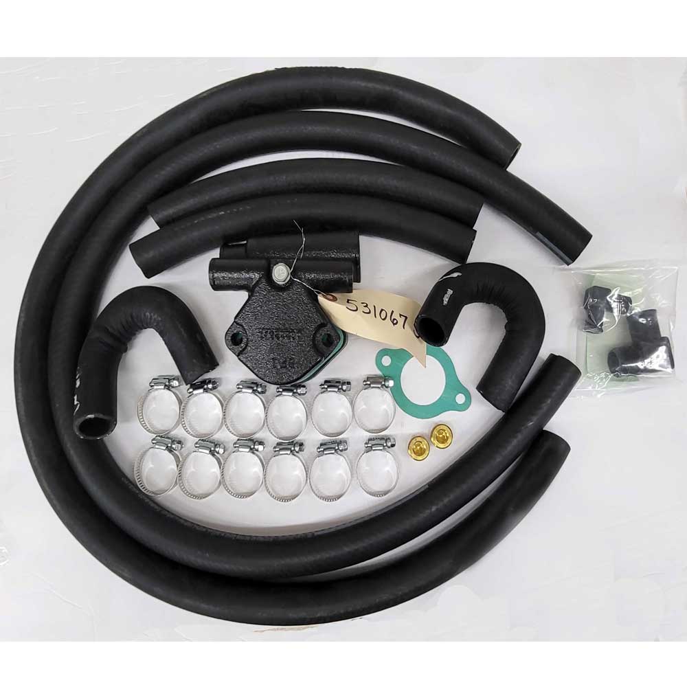 495180 Indmar Etxcat Gm 5.7L & 6.2L Cooling Re-Plumb Kit