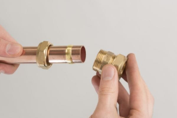 Are Compression Fittings Safe For A Permanent Fix For Plumbing