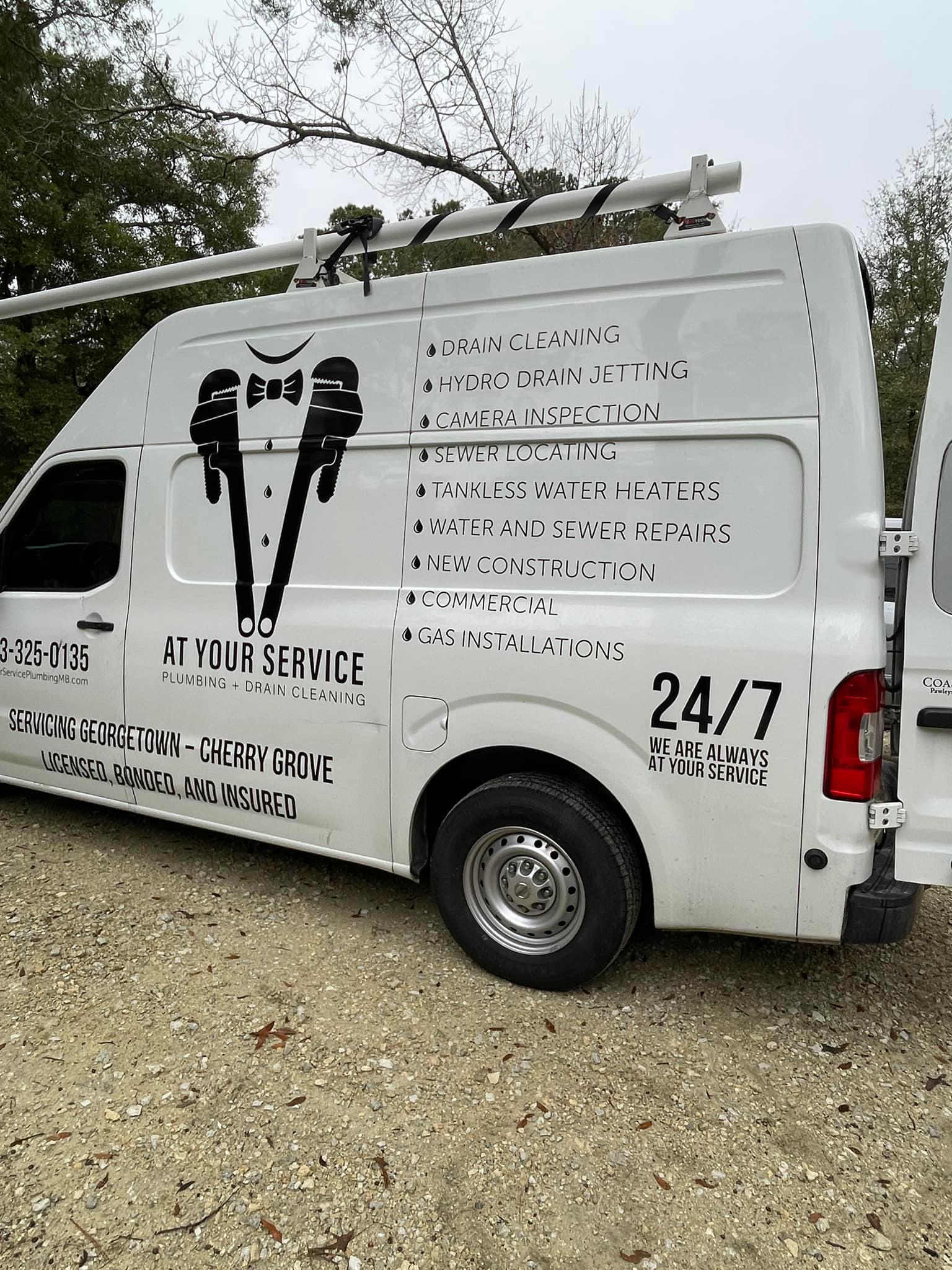 At Your Service Plumbing & Drain Cleaning Murrells Inlet Reviews