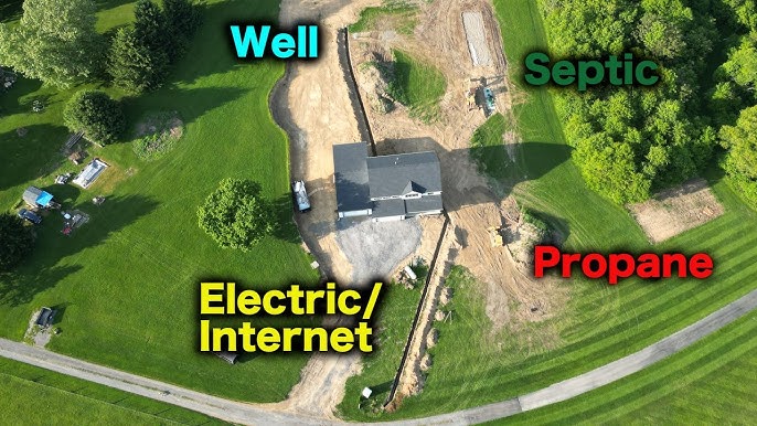 How to Get Utilities When You Buy Land & Build a House