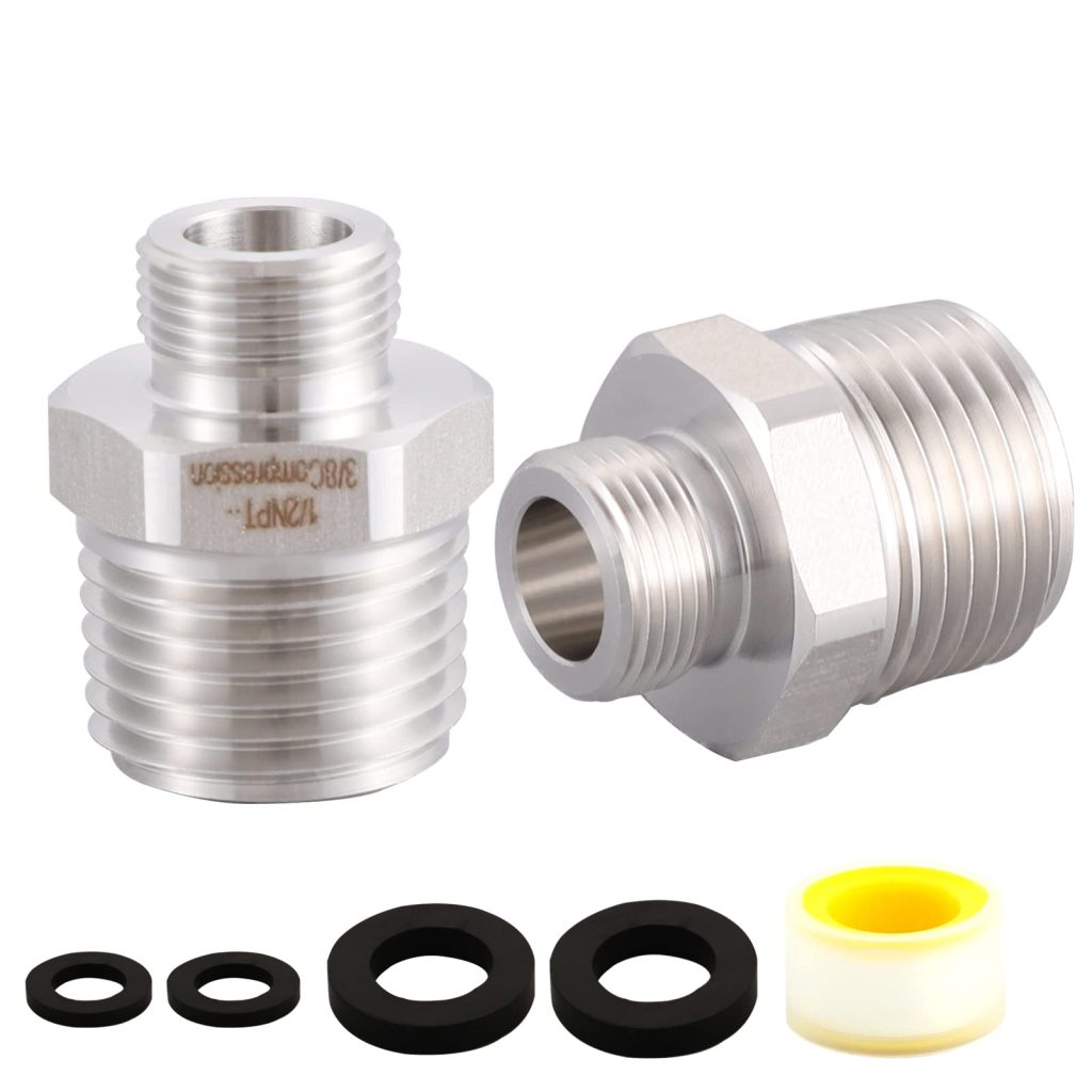 Camper Plumbing 1 2 Inch Hard Plastic Faucet Fitting Install