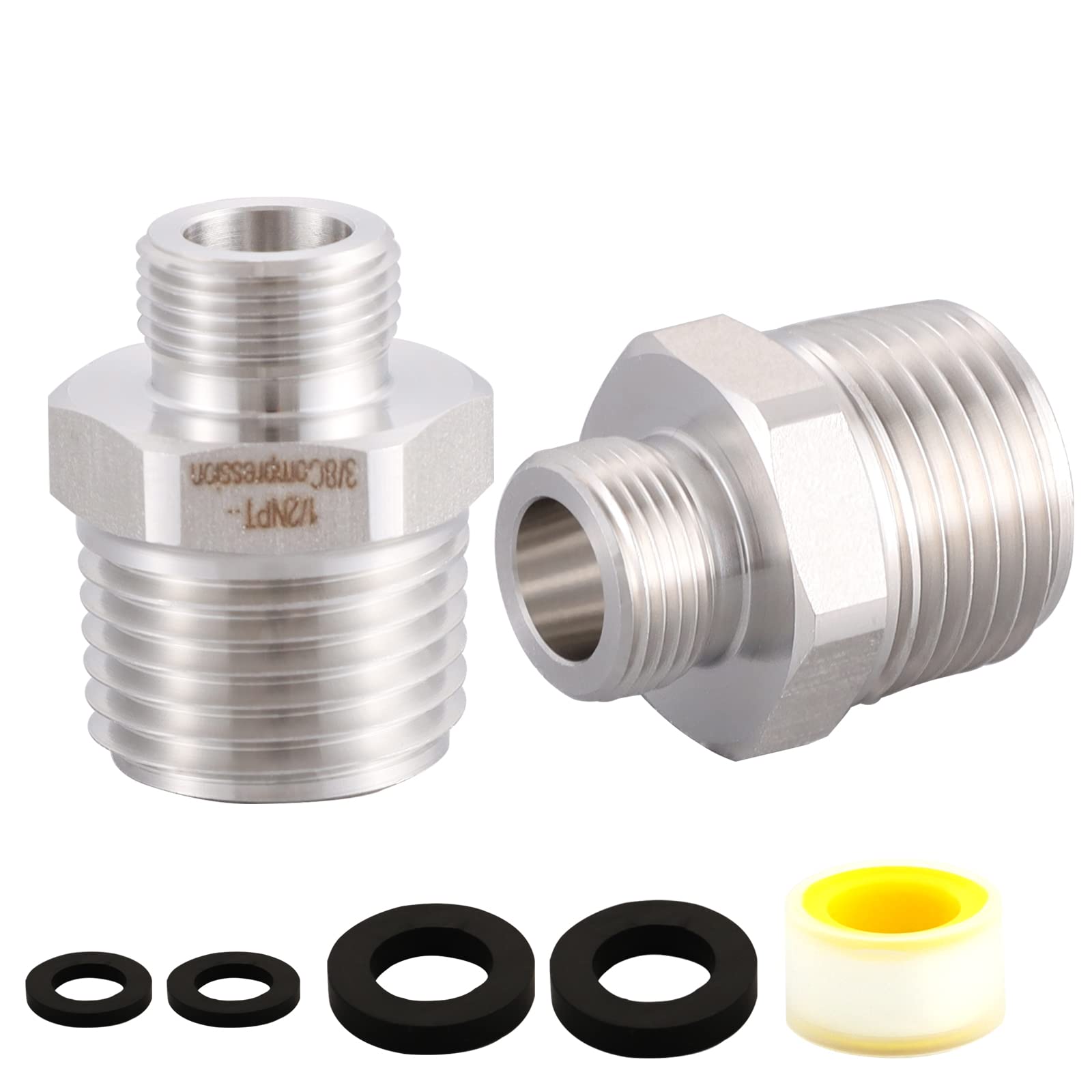 How to Install a Camper Plumbing 1/2 Inch Hard Plastic Faucet Fitting