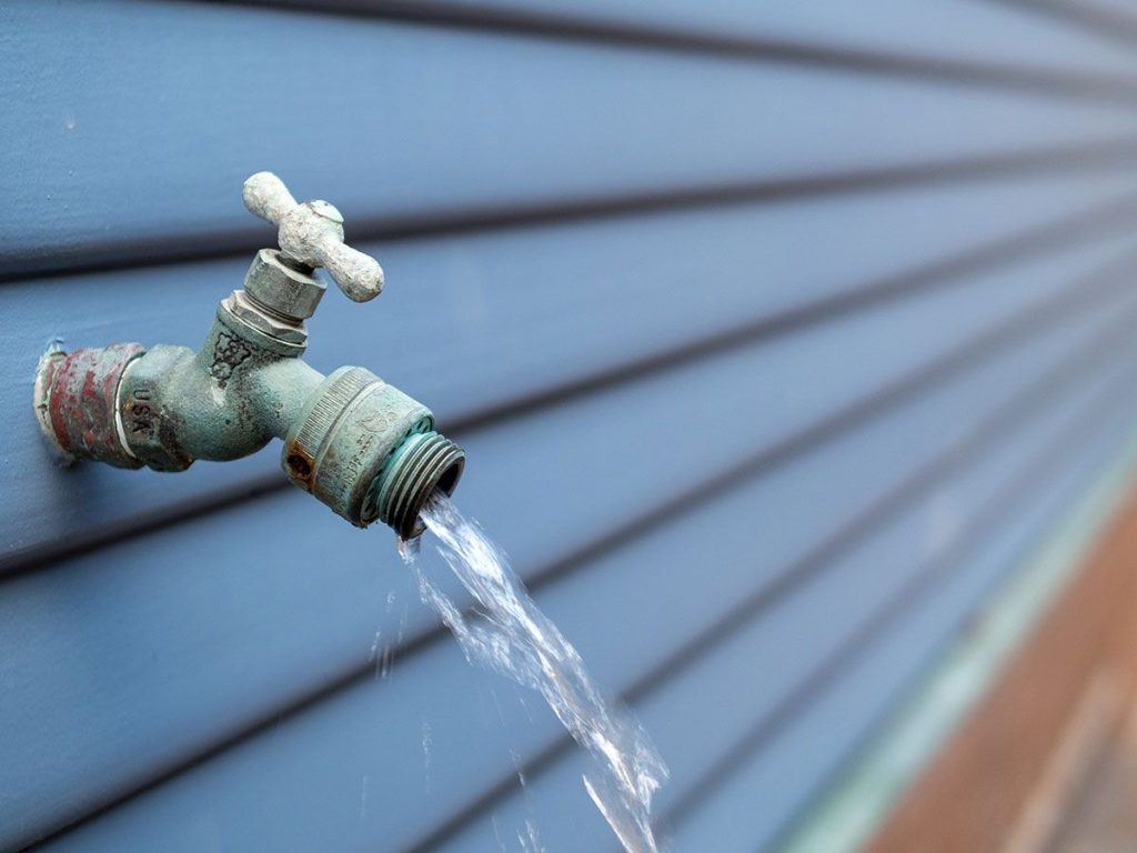 Can An Outside Hose Faucet Be Repaired Without A Plumber