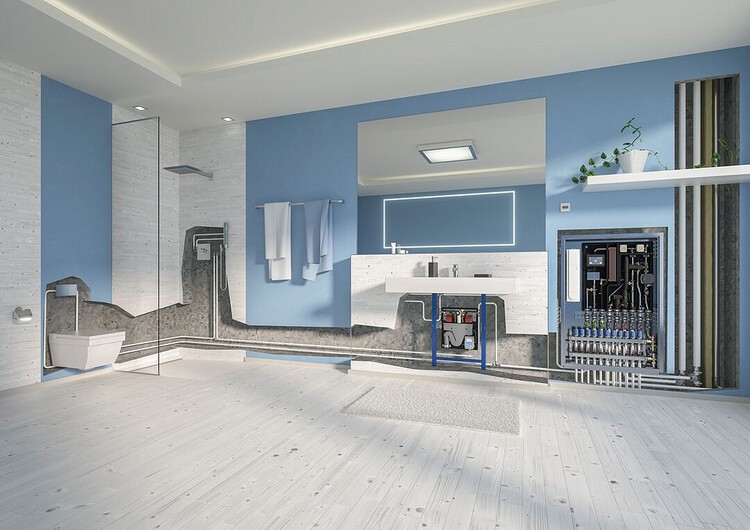 Can I Run Plumbing on Outside of Wall in Void?