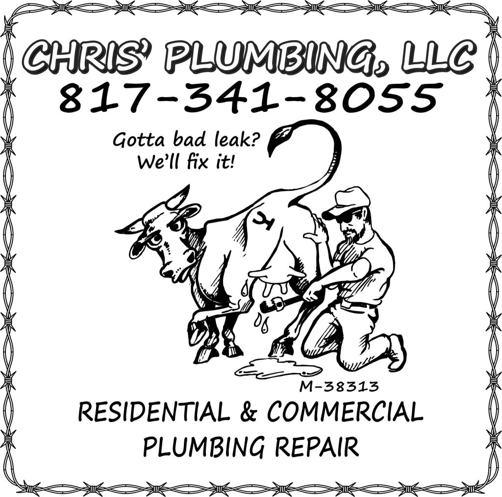 Chris Plumbing Llc 2551 Zion Hill Loop Weatherford Tx 76088