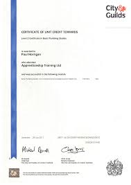 City and Guilds 6129 Plumbing Certificate: Your Level 2 Career Start