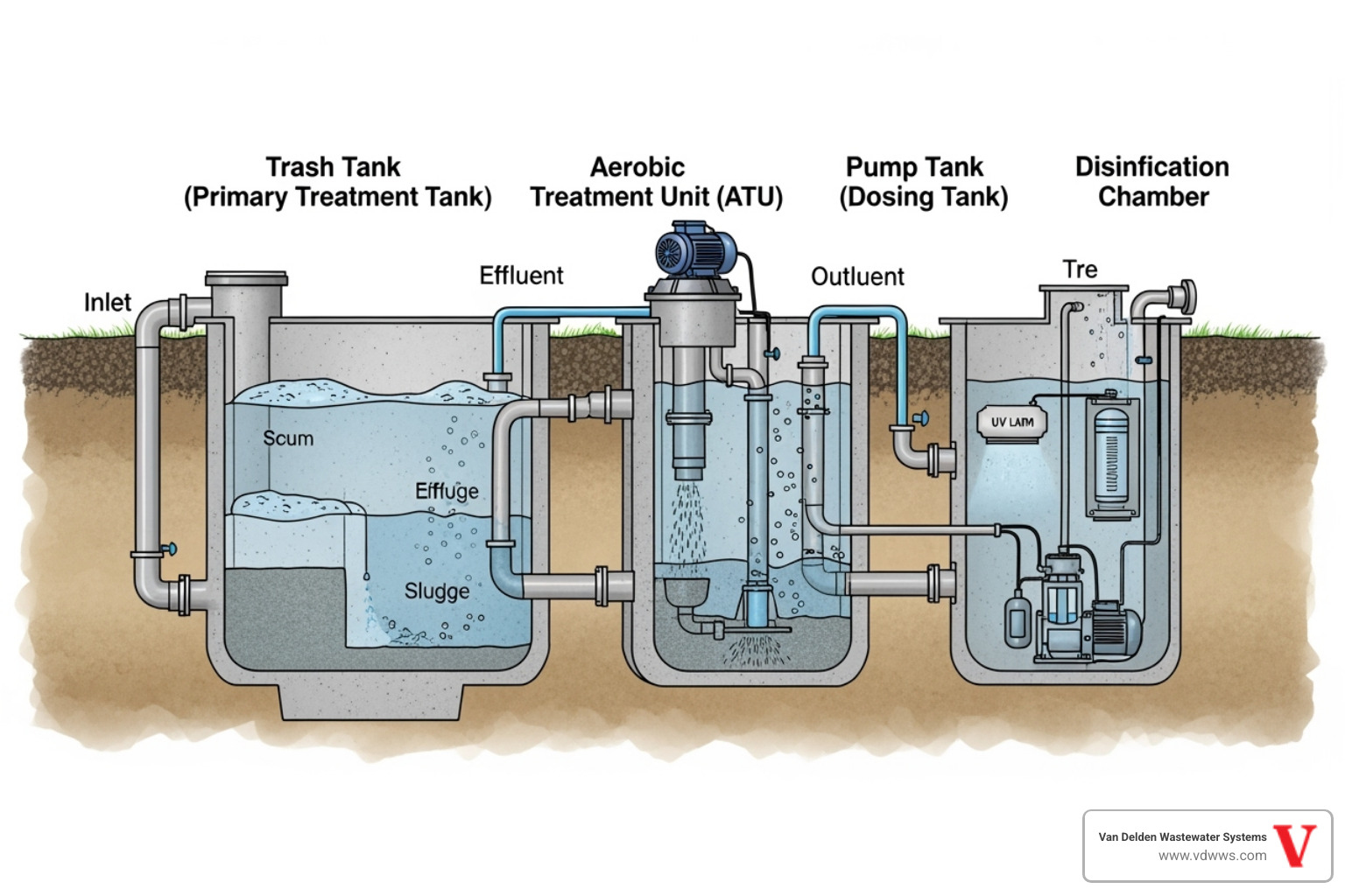 Could My Aerobic Septic Cause My Plumbing to Back Up?