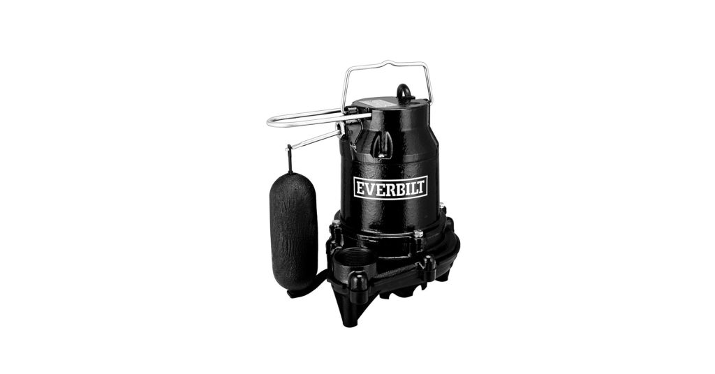 Everbilt 3/10 Hp Pre-Plumbed Sump Pump System