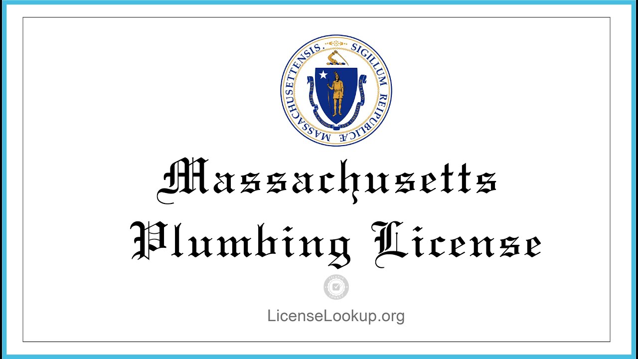 How to Get a Plumbing License in MA: Step-by-Step Guide