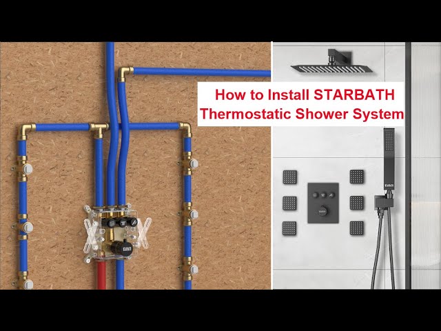 How to Plumb a Shower with Body Sprays