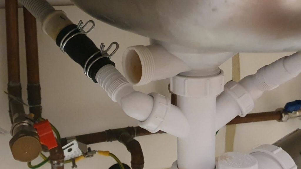 How To Plumb In A Dishwasher Waste Pipe