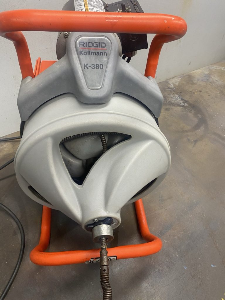Ridgid Kollmann K 380 Drain Cleaner Plumbing Snake