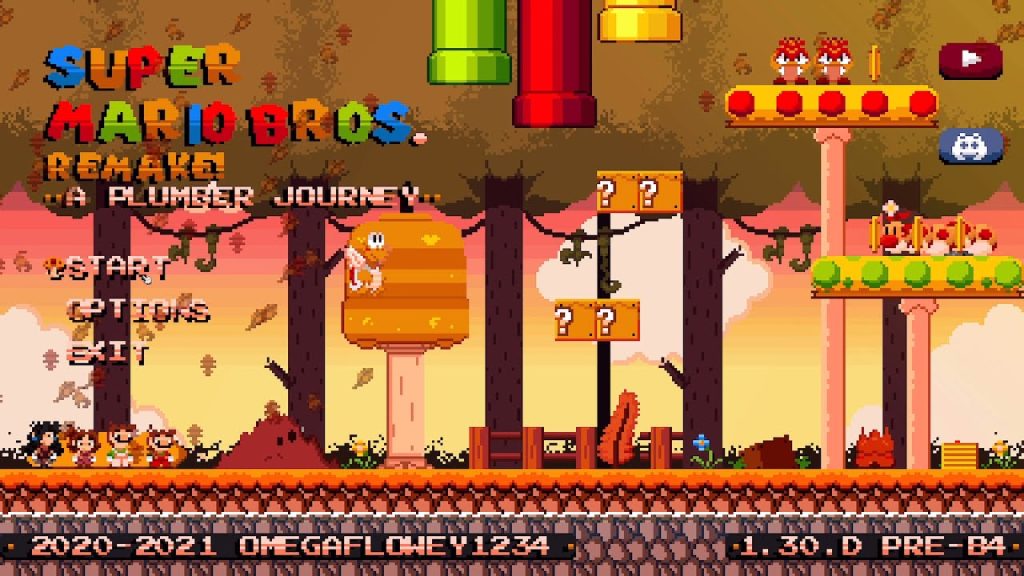 Super Mario Bros Remake A Plumber Journey Apk