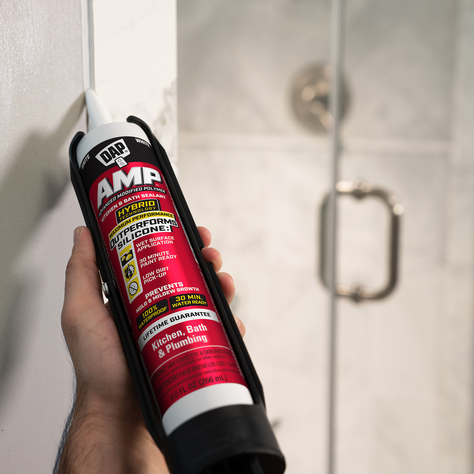 DAP 3.0 Kitchen Bath & Plumbing High Performance Sealant Label Explained