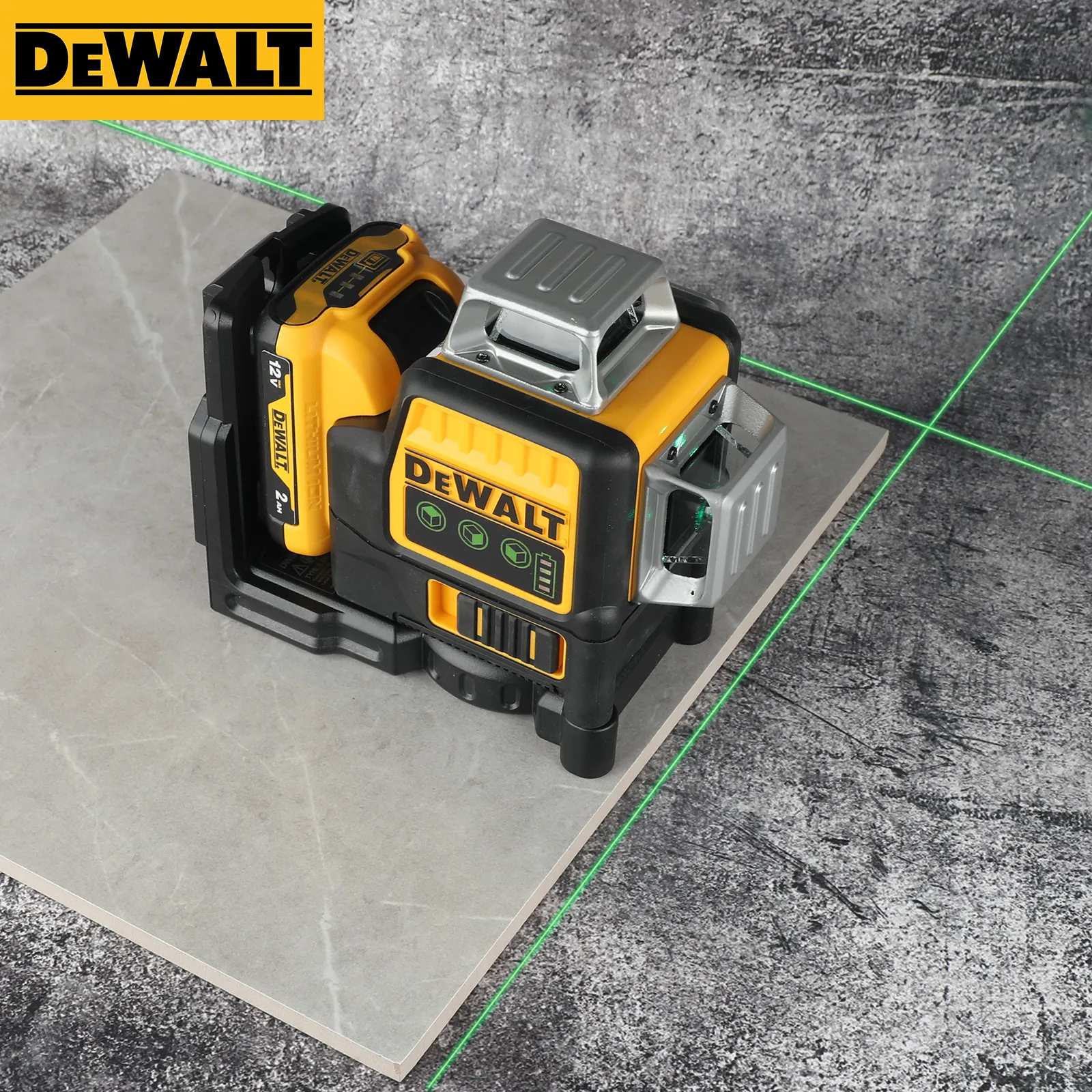Dewalt 3 Point Laser for Perfect Horizontal & Vertical Lines