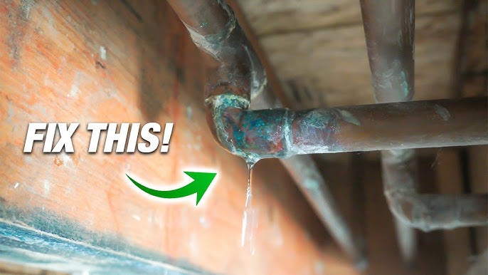 Have Plumber Fix All Leaking Or Out Of Code Pipes