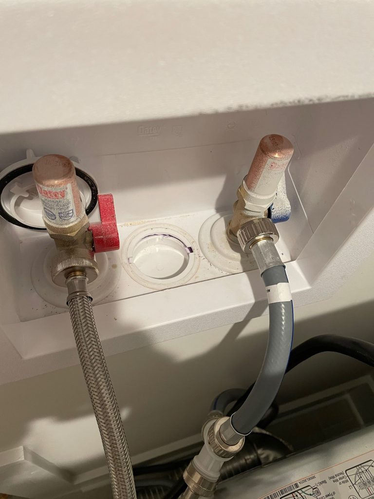 How Do I Loosen A Stuck Washer Plumbing Cap Fitting