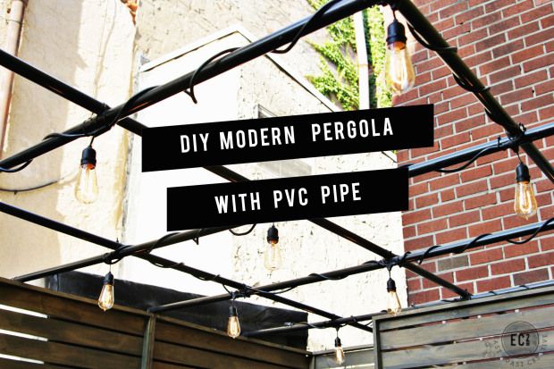 How Do You Make a Pergola Out of Plumbing Pipe?