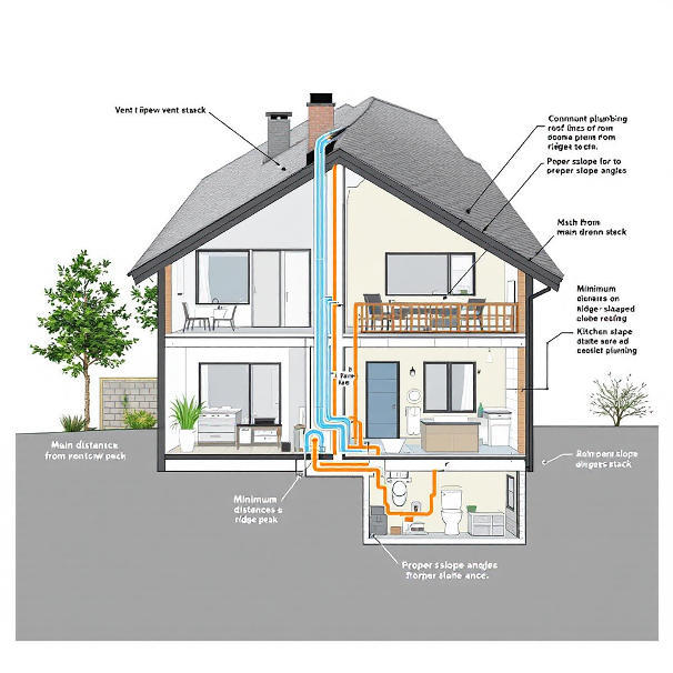How Far From Main Before I Need to Vent Plumbing?