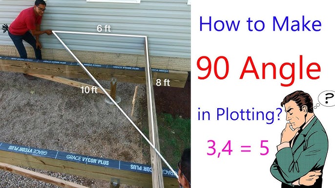How Far Out of Plumb Is 3 Degrees Over 90 Feet?