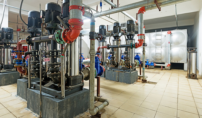 How Much Does Plumbing Account for in a Commercial Building?